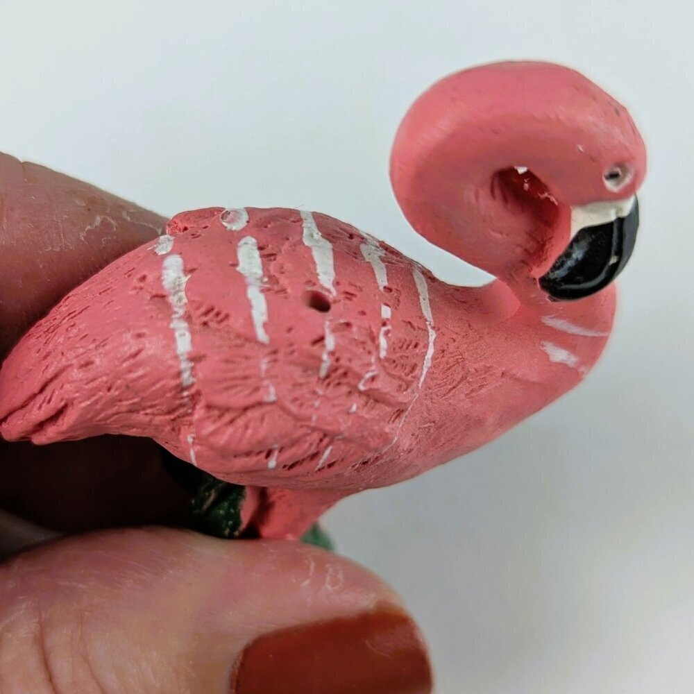 Vintage Pink Flamingo Beads - Picture 3 of 6